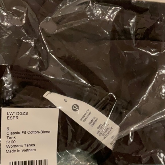 Lululemon Classic-Fit Cotton-Blend Tank Top - Picture 3 of 3